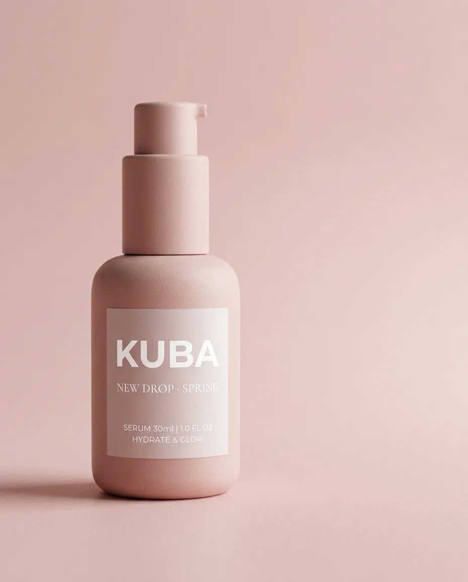 Poster de lansare skincare