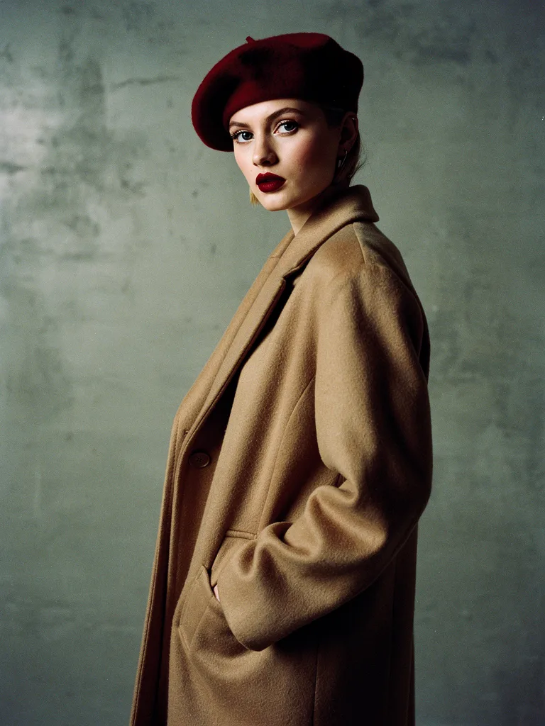 Portret fashion editorial