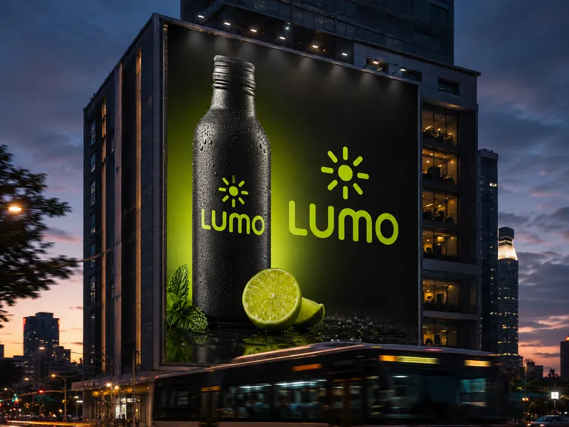 LUMO city billboard