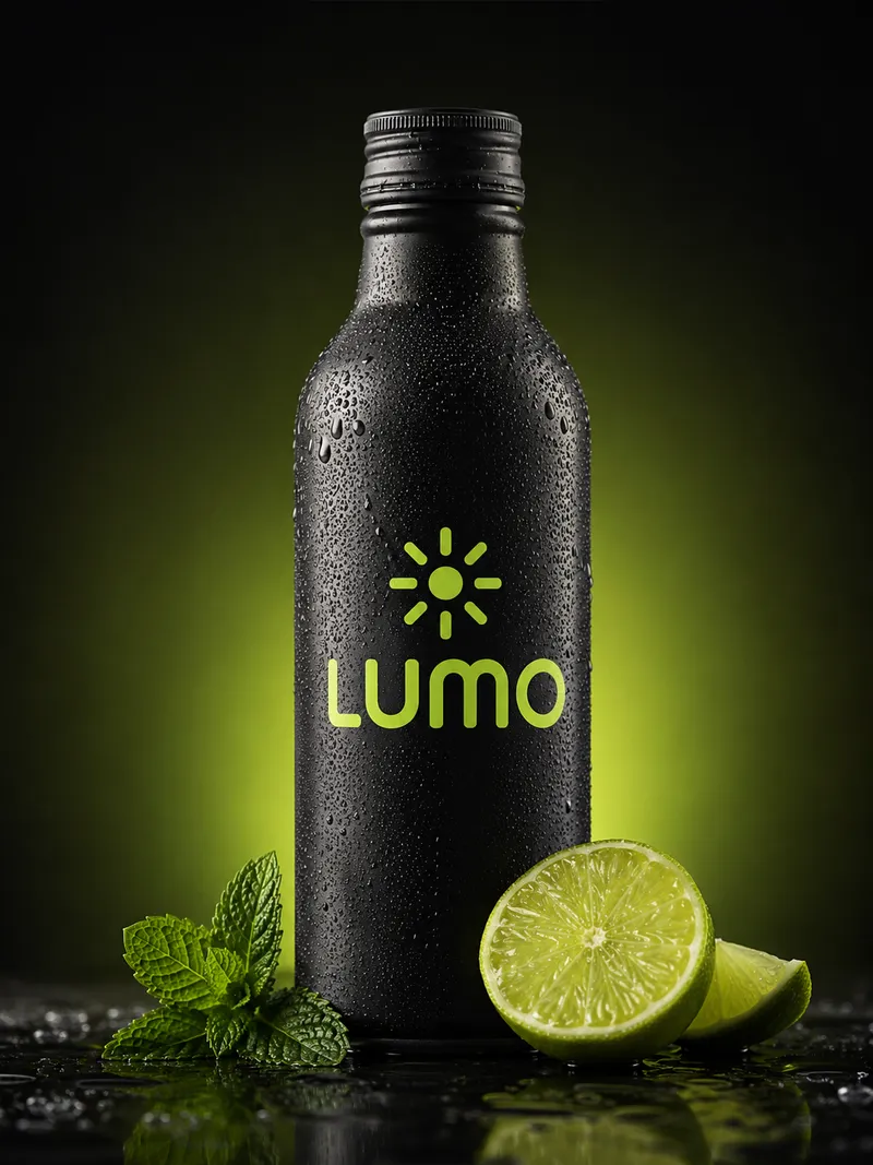 LUMO brand bottle hero