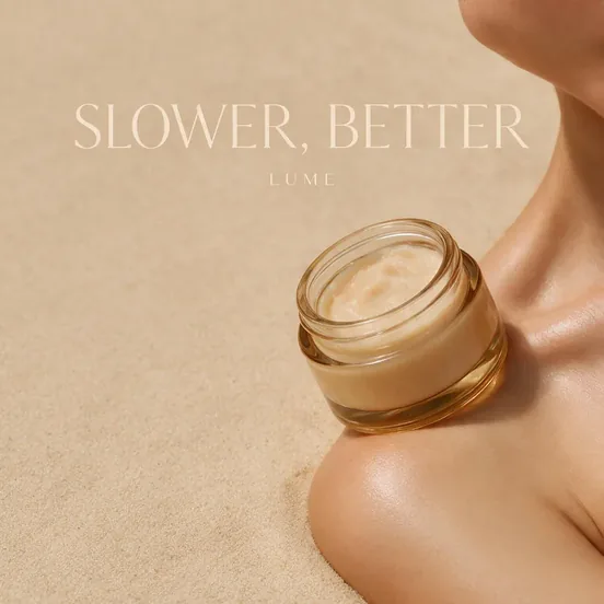 Skincare billboard visual