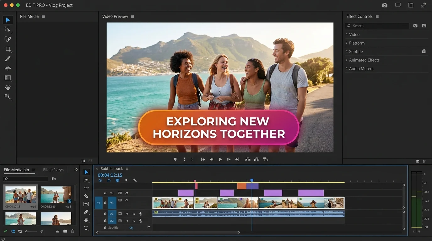 How to Add Subtitles & Captions to Any Video Using Kubeez