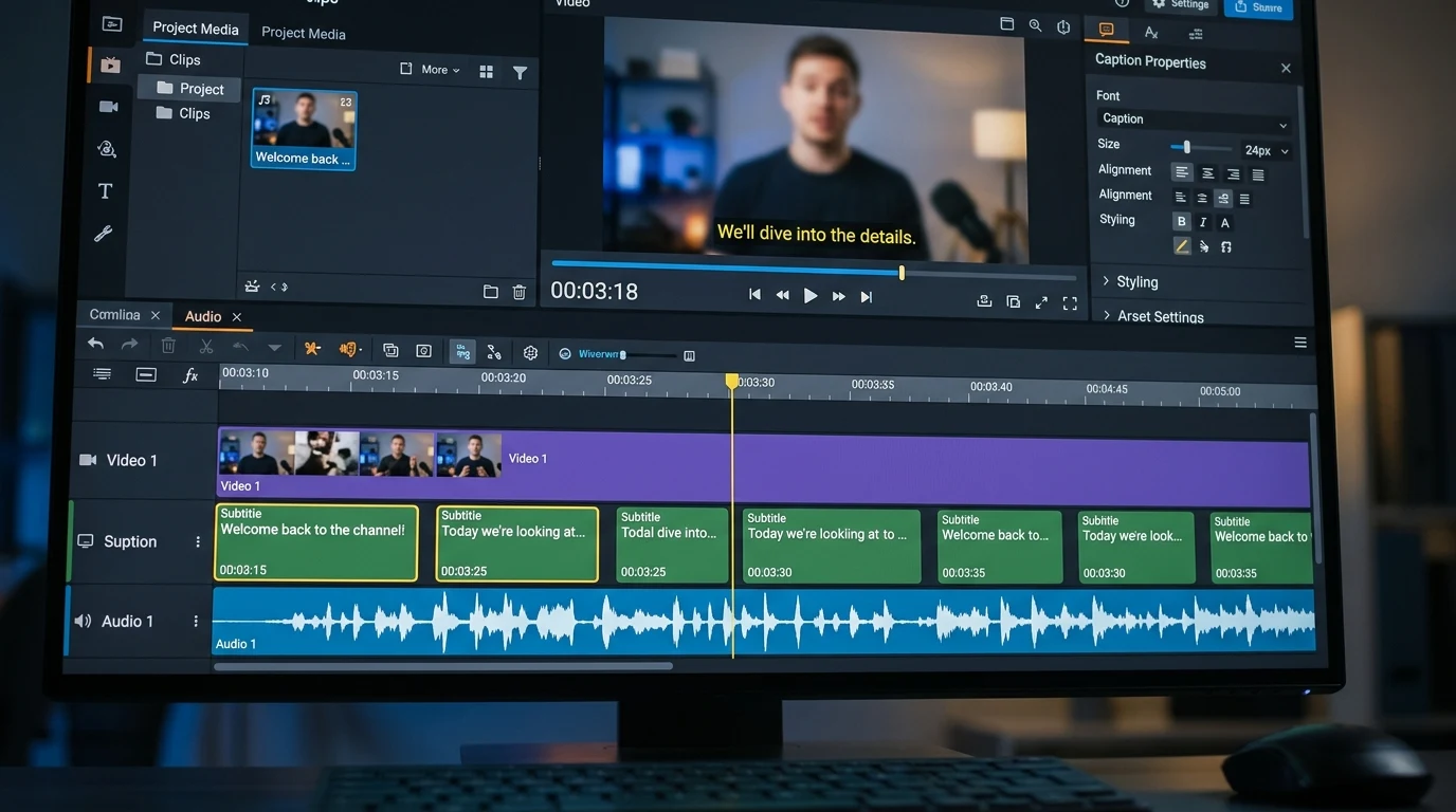 Caption Timeline Editor: Professional Subtitle Timing & Styling