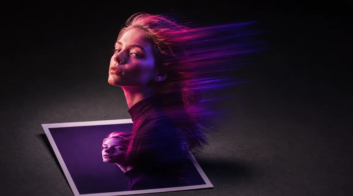 Grok Imagine 1.5 animating a single stylized still frame into expressive motion