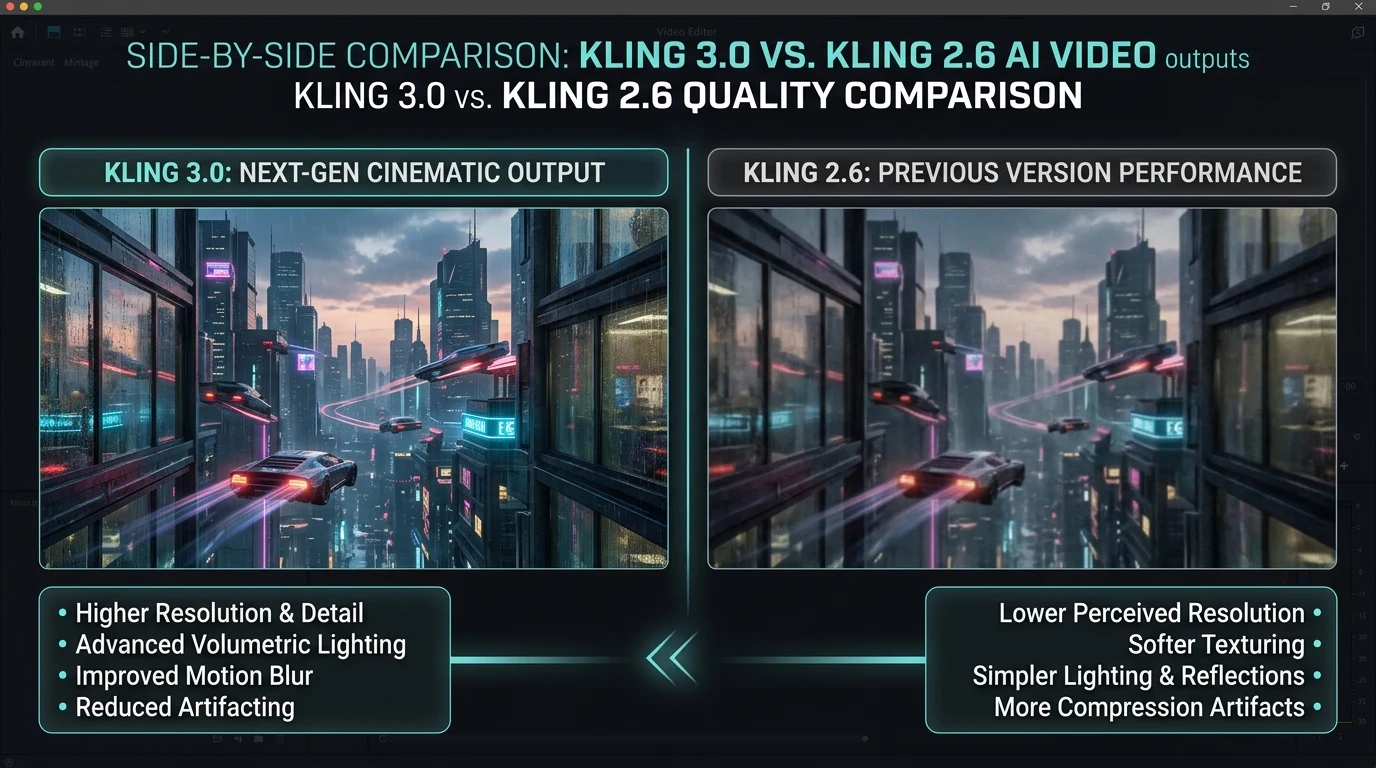 Kling 3.0 vs Kling 2.6: Ce Model Video trebuie să Alegi?