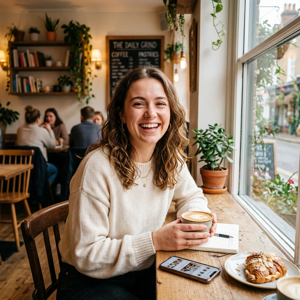 Video output example - scene extension and transitions