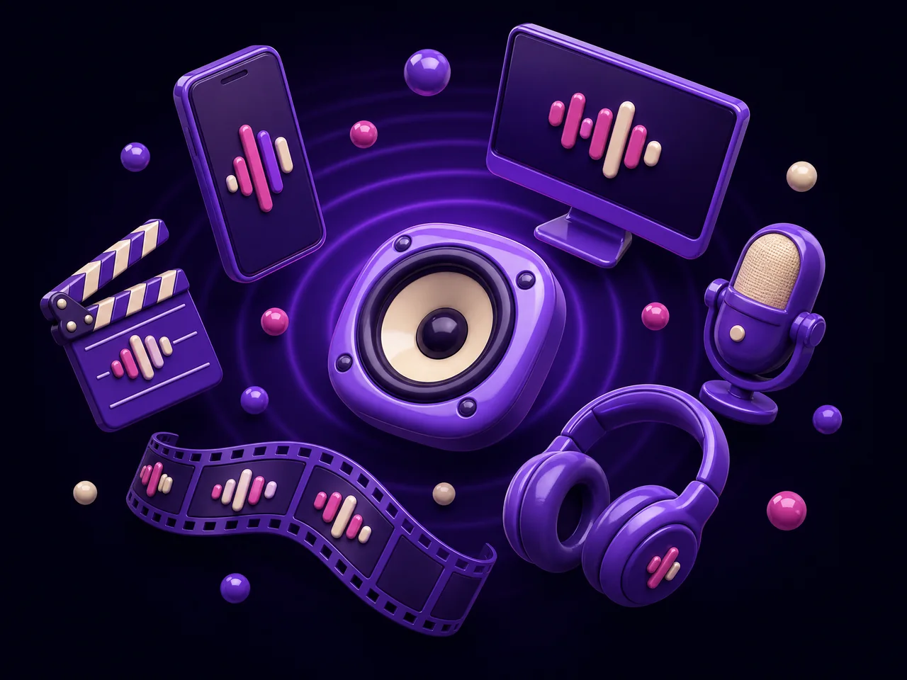 Sonido generado en Kubeez en distintos tipos de trabajo